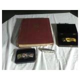 Knives and Stamp Book