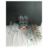 Christmas Glassware and Stoneware