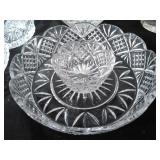 Crystal Bowls & Vintage Glassware