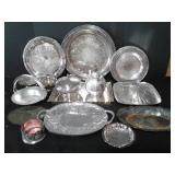 Silver Plate Dinnerware