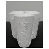 Milk Glass Tumblers