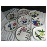 Floral Plates