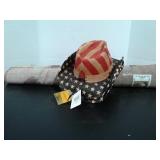 Christmas Rug & American Hats