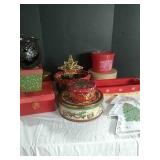 Christmas Baskets, Tins, and more