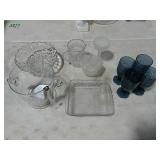 Assorted Ornate Glassware