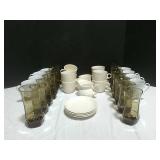 Coffee Set and Glassware