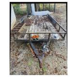 Flatbed Trailer Dual Axle