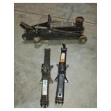 Three Lift Jacks
