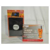 Router Table Insert & Trimmer Router