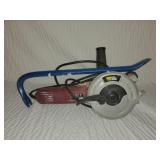 Chicago Double Cut Saw & Small Pry Bar
