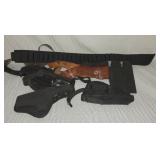 Assorted Holsters & Bandolier