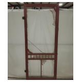 Vintage Wooden Screen Door