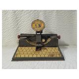 Vintage Marx-De-Luxe Dial Toy Typewriter
