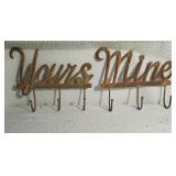 Yours & Mine Metal Hook Hangers
