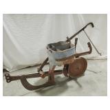 Antique Single-Row Walk-Behind Seed Planter