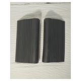 Pair of Heavy-Duty Rubber Wheel Chocks