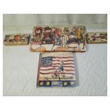 Four Jigsaw Puzzle Sets