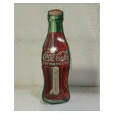Vintage Coca-Cola Bottle Thermometer