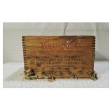 Remington Arms Co 'Wetproof' Wooden Crate