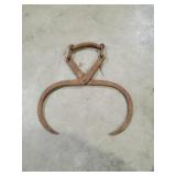 Primitive Cast Iron Ice Block Tongs