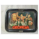 Vintage Georgia Bulldog Tray