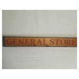 Vintage General Store Sign