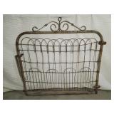 Vintage Wire Garden Gate