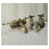 Primitive Brass Tub Faucet & Bathroom Sink Faucet
