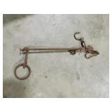 Vintage Iron Steelyard Scale