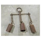 Iron Hand Forged Cow Bells