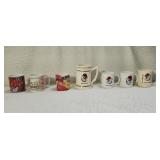 Assorted Georgia Bulldog Mugs