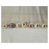 Assorted Georgia Bulldog Mugs