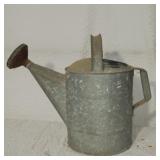 Vintage Galvanized Metal Watering Can
