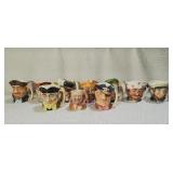 Vintage Toby Mugs -Royal Doulton