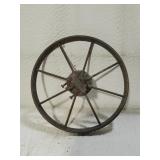 Vintage Cast Iron Wheelbarrow Wheel