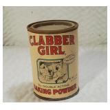 Vintage Clabber Girl Baking Powder Tin