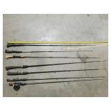 Assorted Fishing Poles