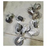 Rubber Caster Wheel Sets