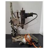 Drill Press & Drill