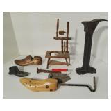 Vintage Cobbler Shoe Stand & More