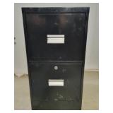 Black Metal File Cabinet