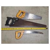 Assorted Hand Saws