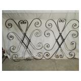 Vintage Wrought Iron Wall Decor
