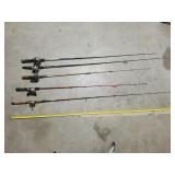 Mixed Fishing Rods & Reels