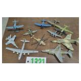 Vintage Die Cast Toy Aircraft