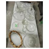 Glass Cake Plates and More