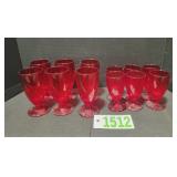 Ruby Red Glasses