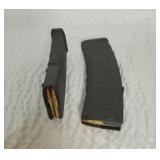 60 Rounds of .223 FMJ & Two AR Magazines
