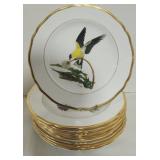 Vintage Spode ' The American Goldfish' Plates