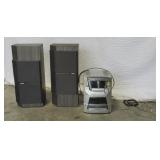 Bose Reflecting Speakers and Panasonic Stereo